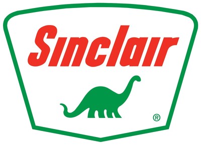 Sinclair Oil’s red-and-green dinosaur shield logo